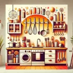 「家事代行スタッフが選ぶ！キッチンにあると嬉しい調理器具10選」を象徴するアイキャッチ画像（16:9）